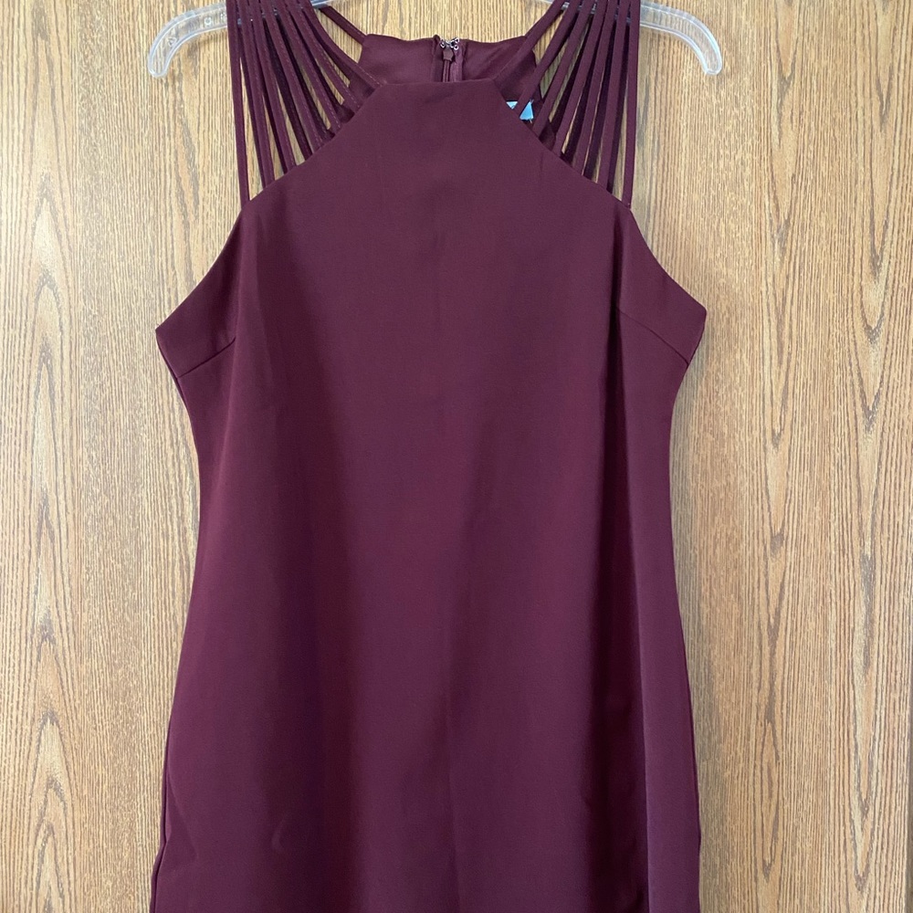 She & Sky Sleeveless Mini Dress